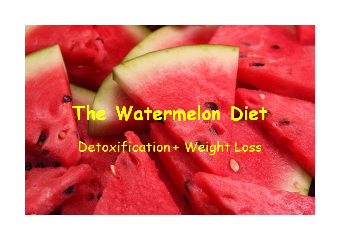 The watermelon diet to lose weight