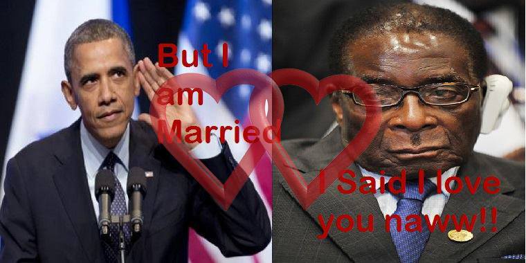 Robert Mugabe Proposes Obama
