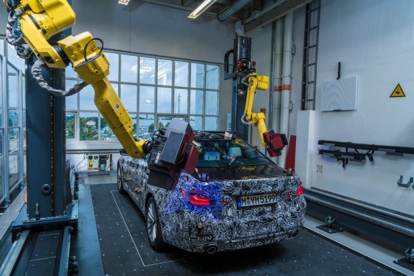 BMW using faster robotic optical scanner in the manufacturing process