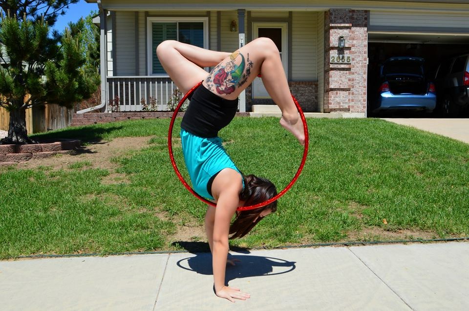 Her Haula Hoop Moves are Enough to Move You!