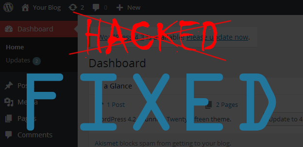 What to Do When WordPress Site Got Hacked and Fix it