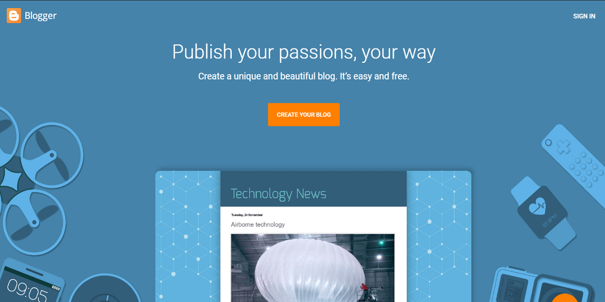 Create a free blogs on Blogspot – Step by Step Guide