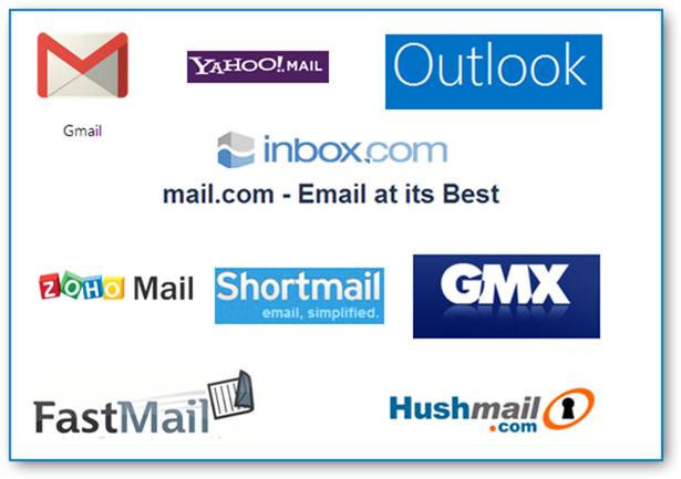 Free email service providers for general use