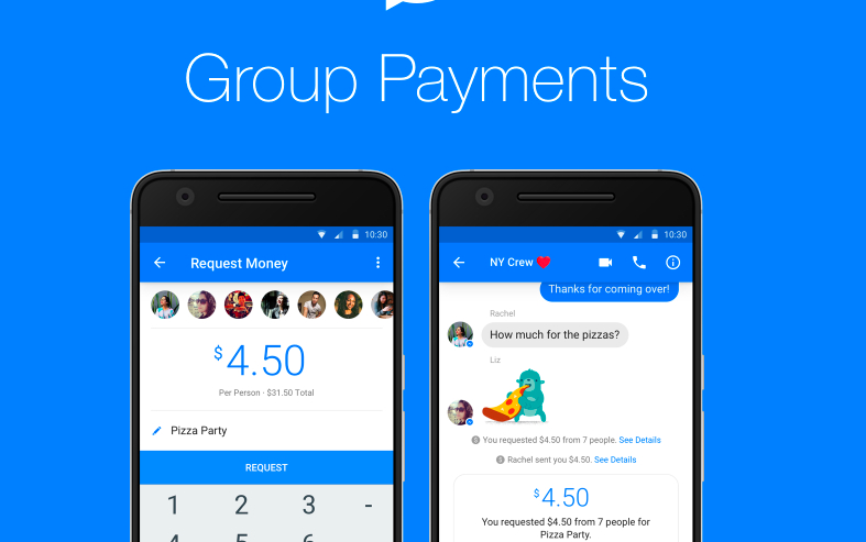 Group Payments feature rolled out for Facebook Messengers