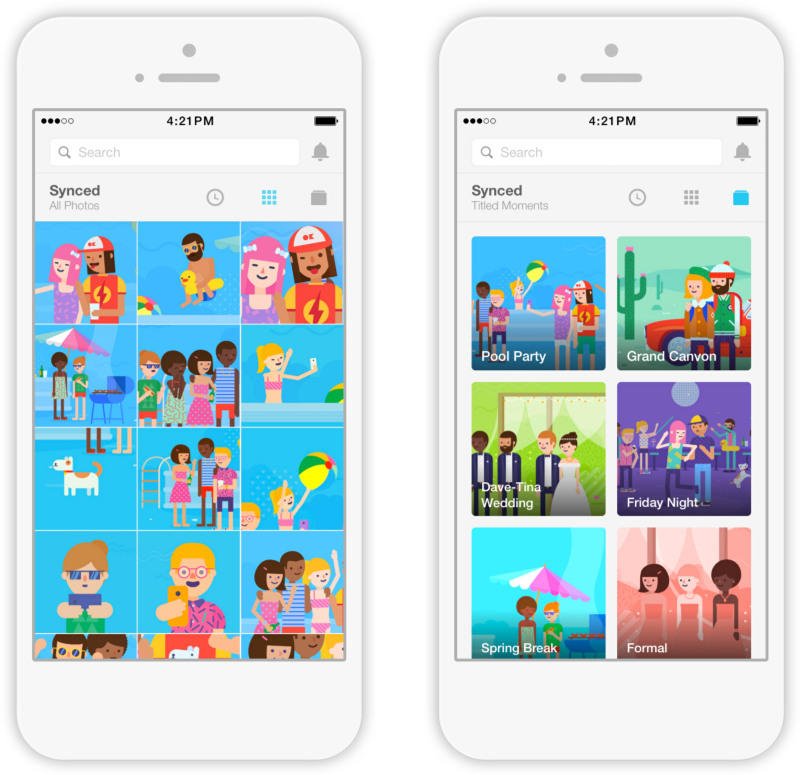 Facebook Moments have a standalone website