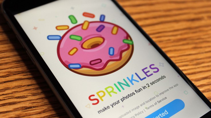 New Camera App Sprinkles by Microsoft