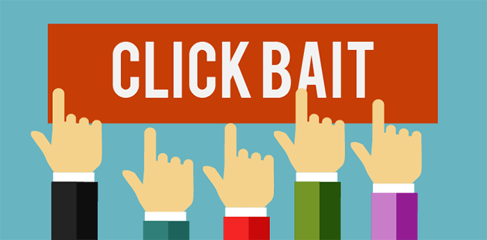 Clickbait titles to get more traffic but less regular readers