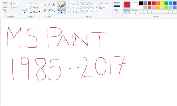 RIP Microsoft Paint – Creator’s update kills the prospects of further development in Paint