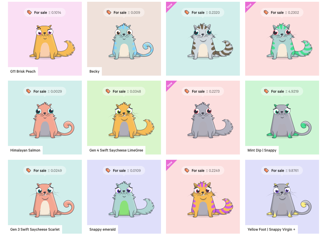Cryptokitties, Game Based On Ethereum Blockchain Reaches Mobile Devices