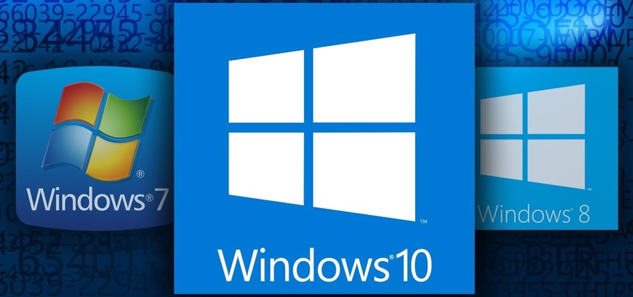 Downgrading From Windows 10 To Windows 7 or 8.1