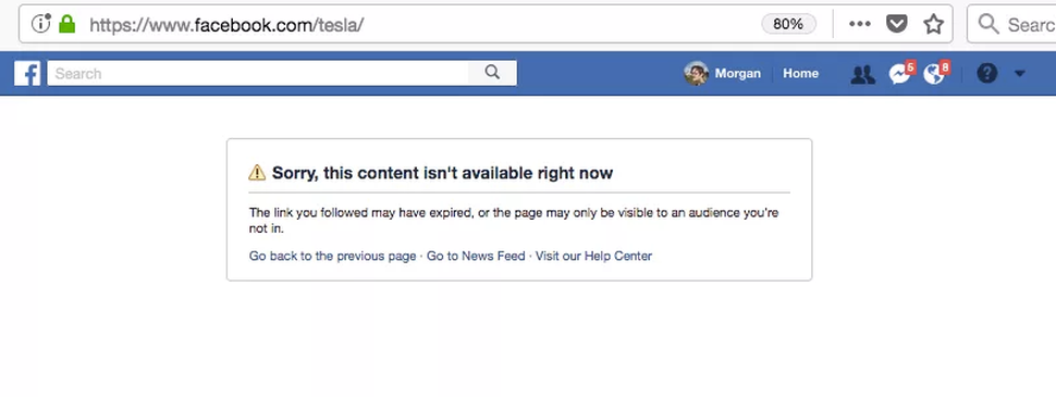 Elon Musk Deletes His Facebook Pages
